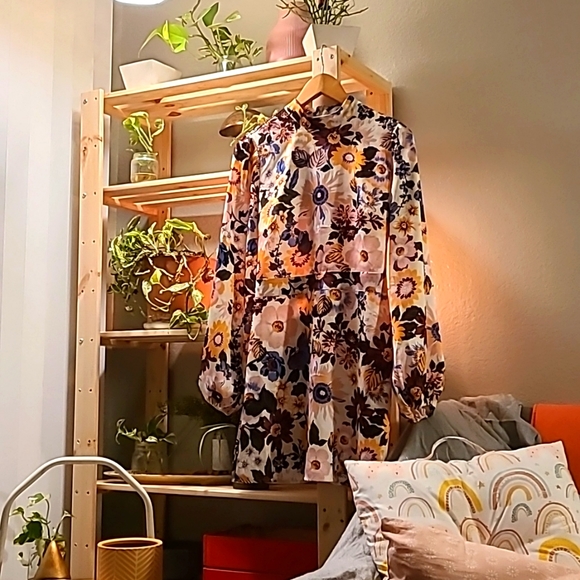Ayesha Curry x Just Fab NWT Floral Shift Dress! - Picture 2 of 11